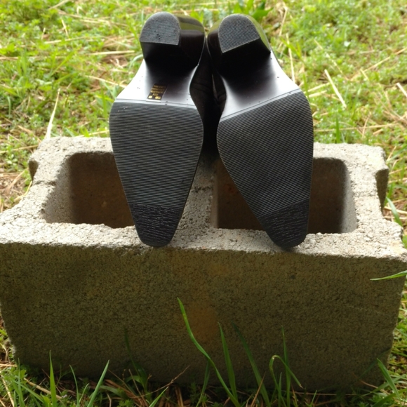 Brown Suede Sequin Pull On Colin Stuart Jeweled Boots - Picture 6 of 8